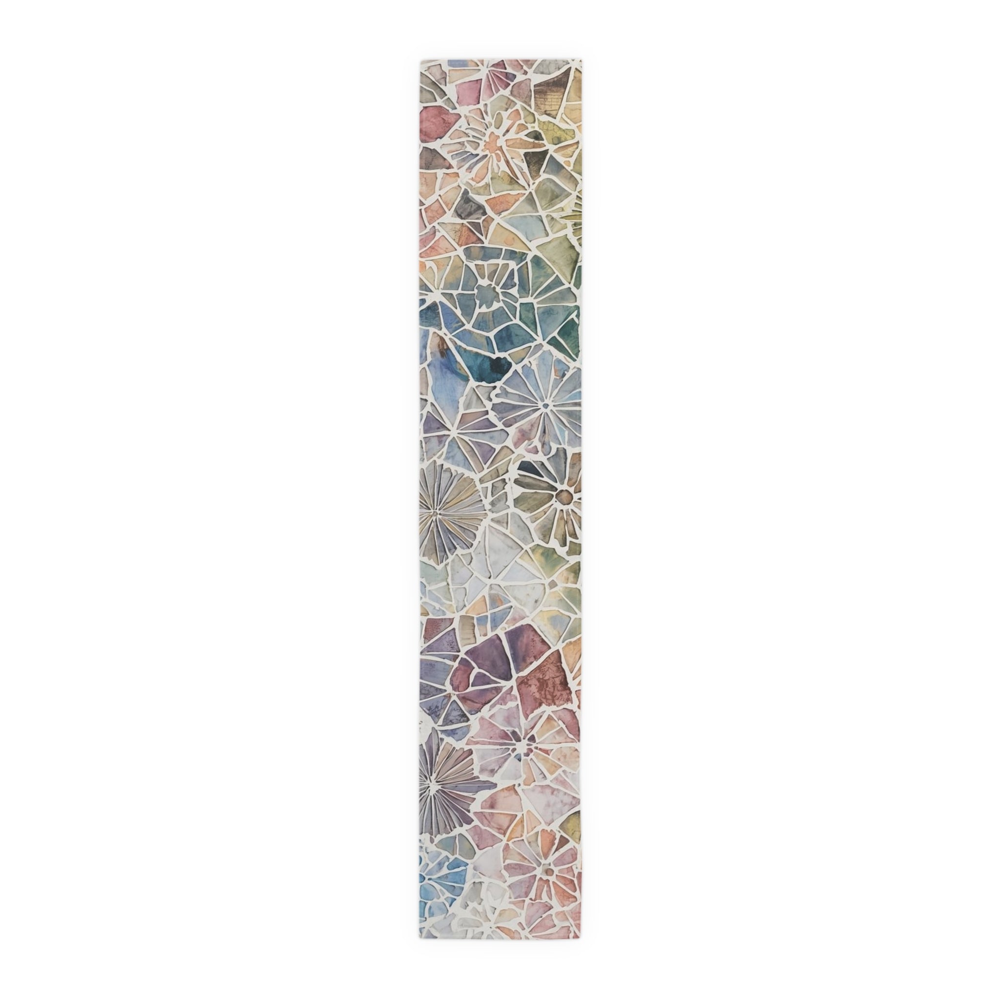 Watercolor Floral Table Runner by Rosetta Creative Boutique - Elegant Cotton-Poly Decor, Unique Dining Table Accents for Home, Weddings, Parties, Gatherings - Rosetta Creative Boutique